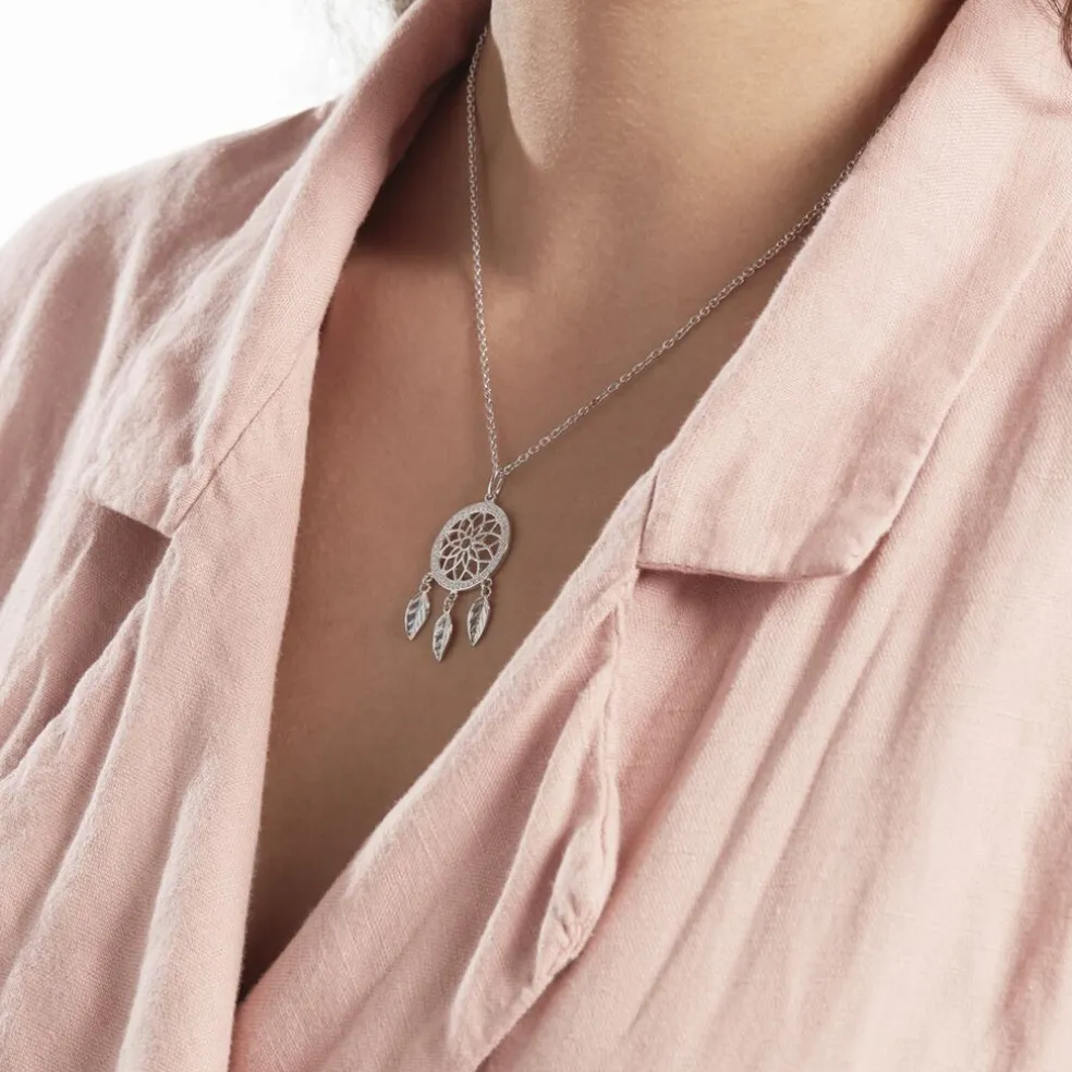 Collier Nemetona Argent Oxyde