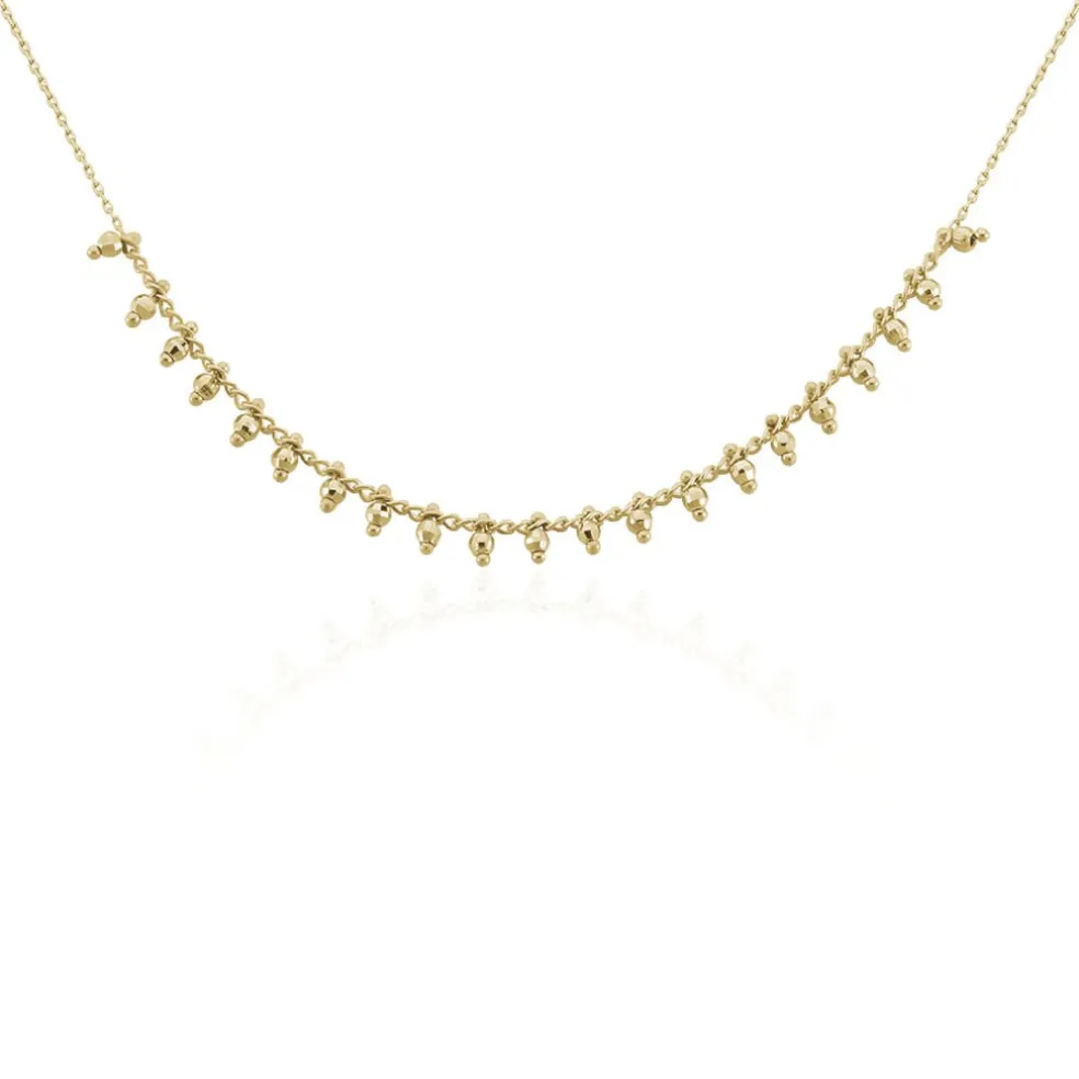 Collier Neria Plaqué Or Jaune