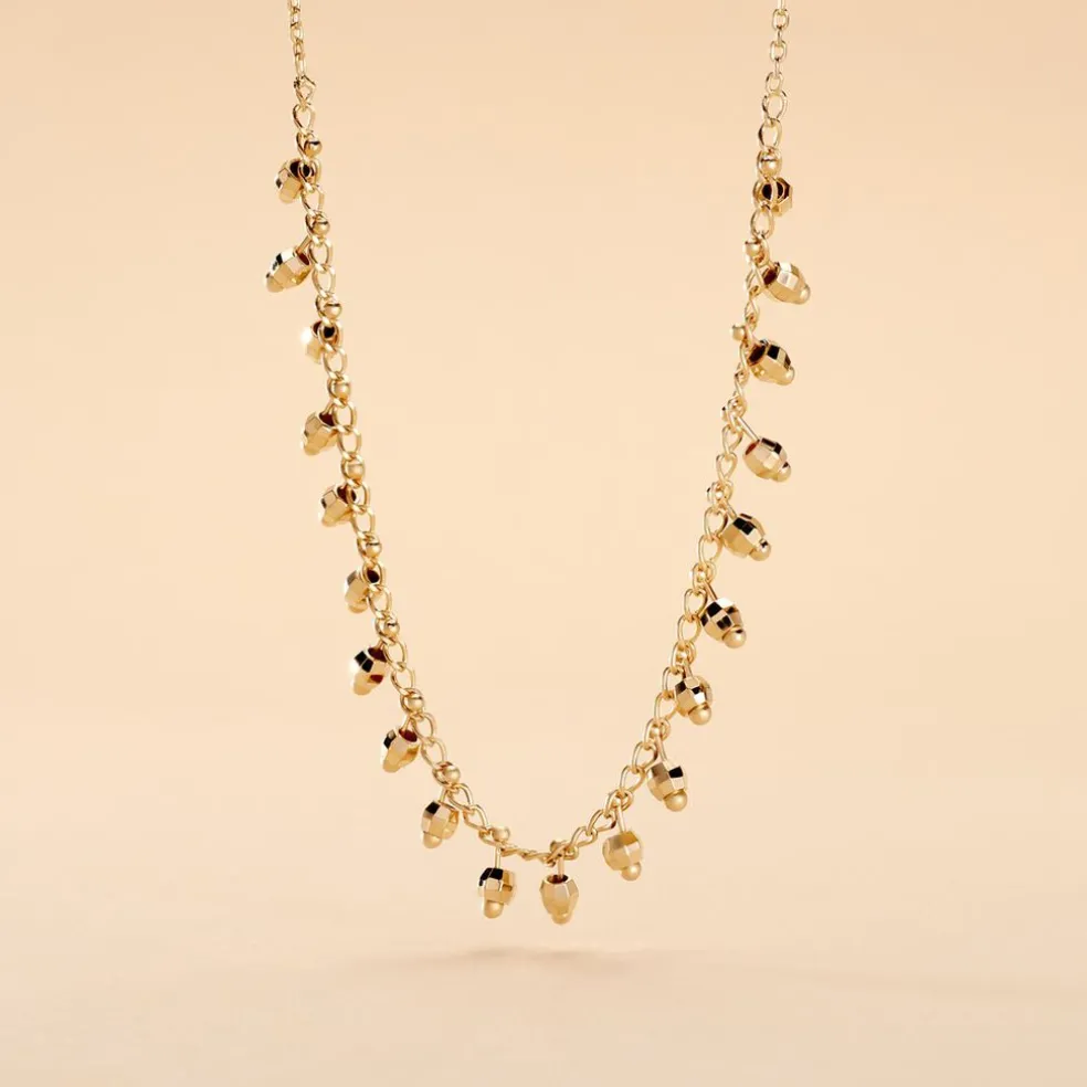 Collier Neria Plaqué Or Jaune