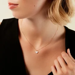 Collier Nerio Or Jaune Nacre