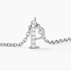 Collier Neruda Argent Blanc Oxyde De Zirconium