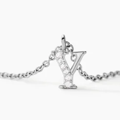 Collier Neruda Argent Blanc Oxyde De Zirconium