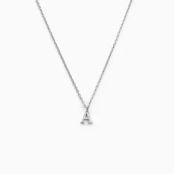 Collier Neruda Argent Blanc Oxyde De Zirconium