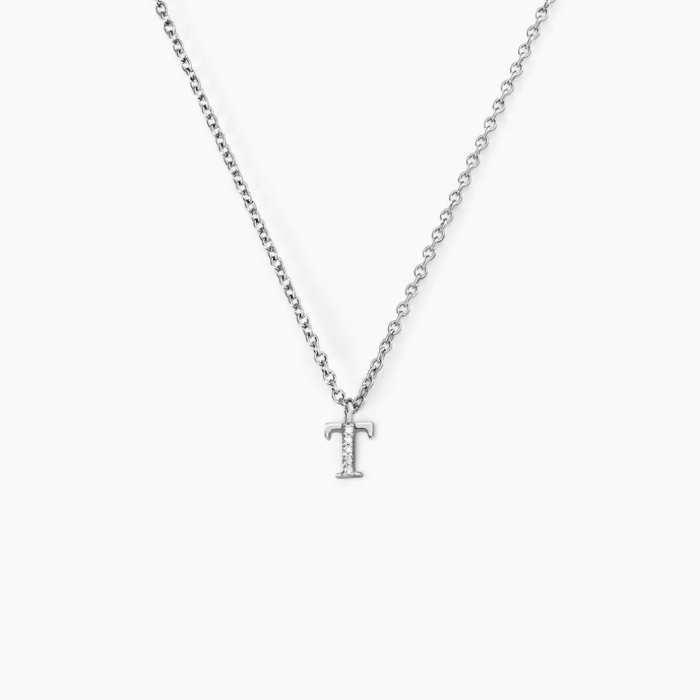 Collier Neruda Argent Blanc Oxyde De Zirconium