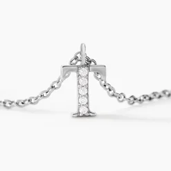 Collier Neruda Argent Blanc Oxyde De Zirconium
