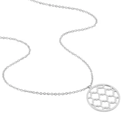 Collier Nevenka Acier Blanc
