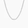 Collier Nexus Argent Blanc Oxyde De Zirconium