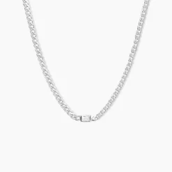 Collier Nexus Argent Blanc Oxyde De Zirconium
