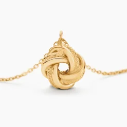 Collier Nils Or Jaune