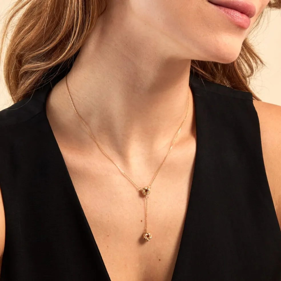 Collier Nils Or Jaune