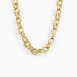 Collier Nimes Acier Jaune