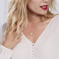 Collier Noamie Or Jaune Nacre