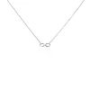 Collier Nohemi Argent Blanc Oxyde De Zirconium