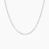 Collier Norene Argent Blanc