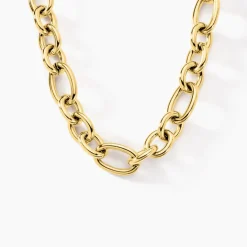 Collier Oasia Acier Jaune