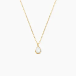 Collier Ondée Or Jaune Nacre