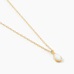 Collier Ondée Or Jaune Nacre