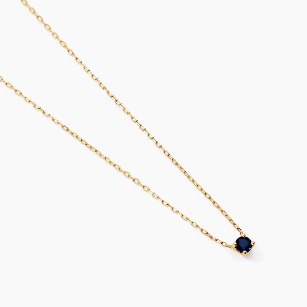 Collier Onora Or Jaune Saphir