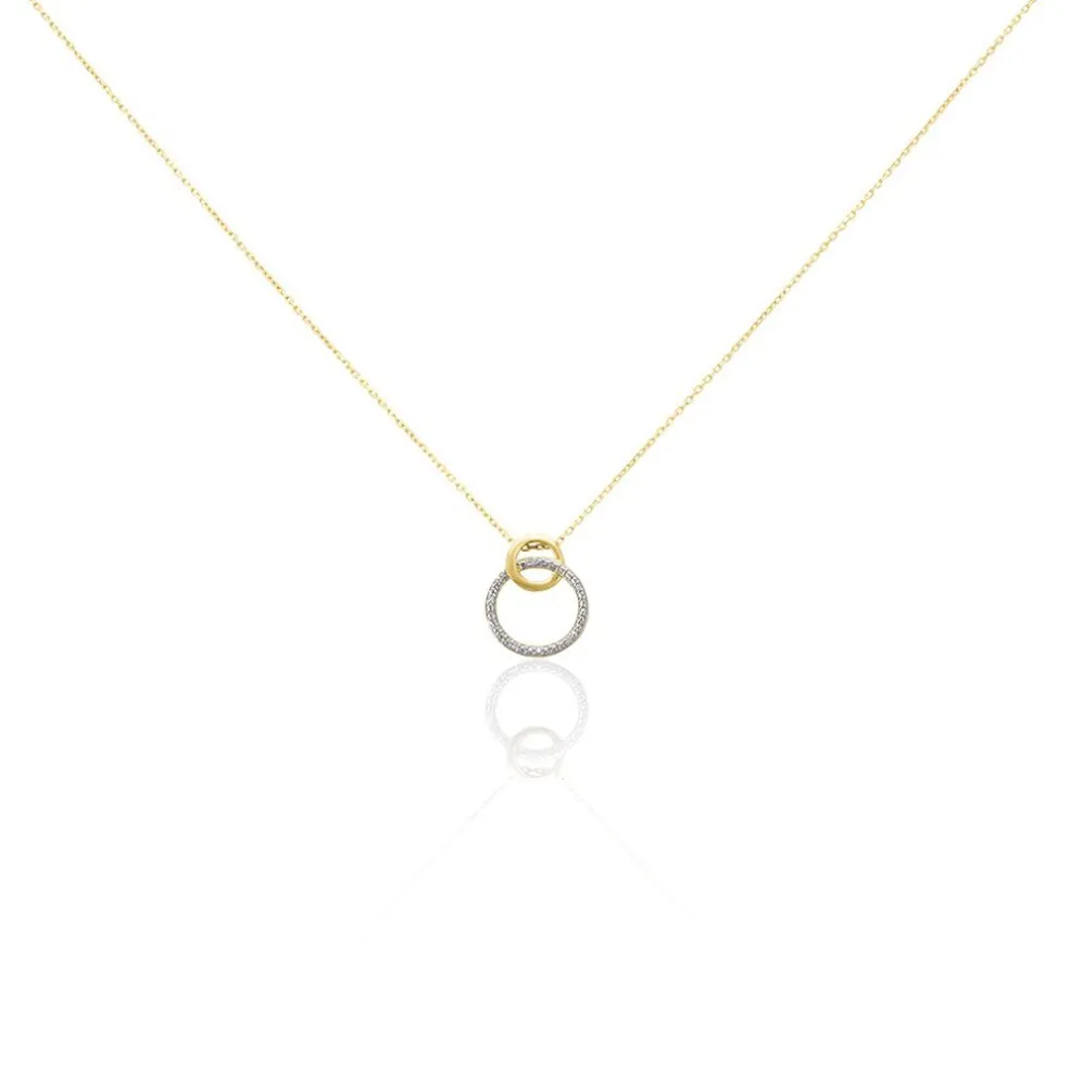 Collier Or Bicolore Achan Diamants