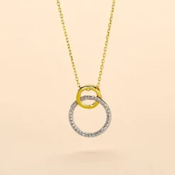 Collier Or Bicolore Achan Diamants