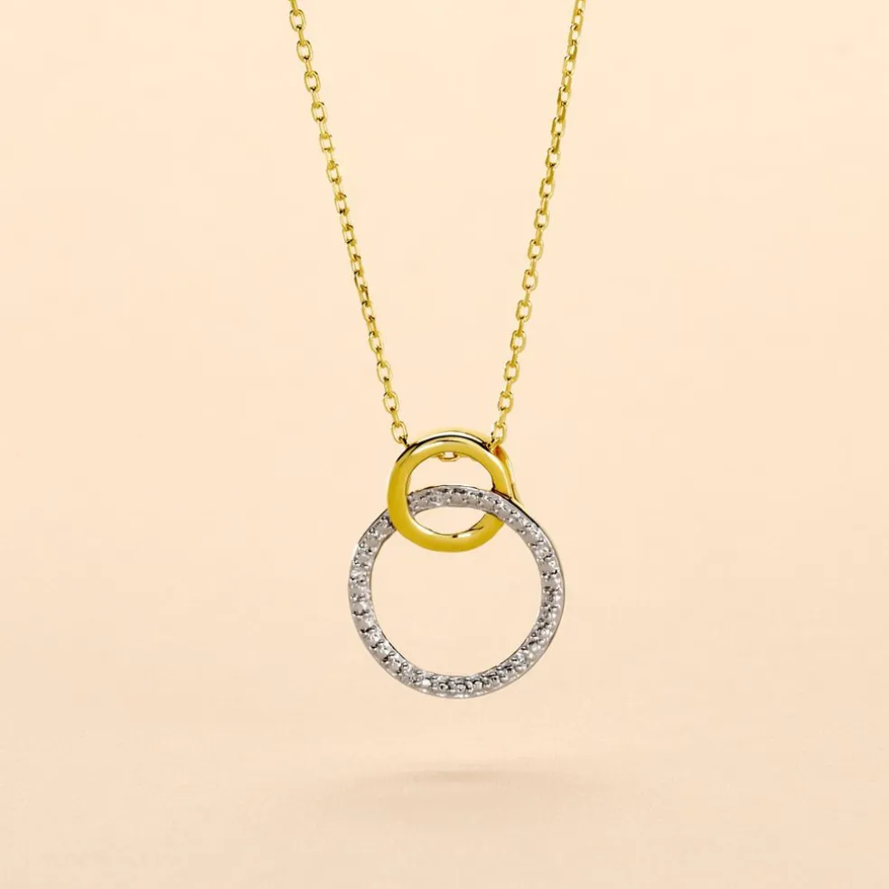 Collier Or Bicolore Achan Diamants