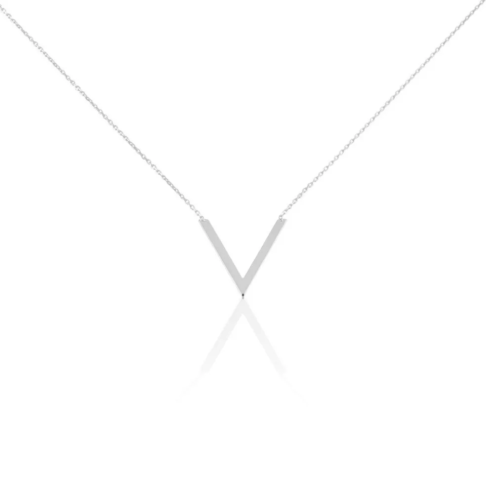 Collier Or Blanc Celene