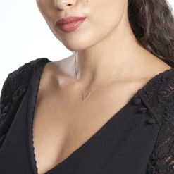 Collier Or Blanc Celene