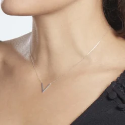 Collier Or Blanc Celene