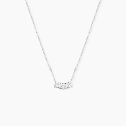 Collier Or Blanc Neely Diamants Synthétiques