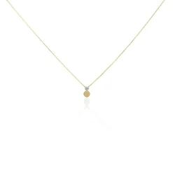 Collier Or Jaune Abihu Diamants