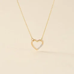Collier Or Jaune Abiram Diamants