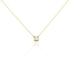 Collier Or Jaune Aphrodite Diamant