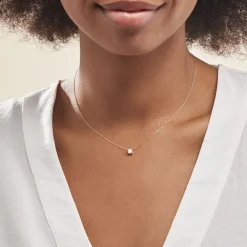 Collier Or Jaune Aphrodite Diamant