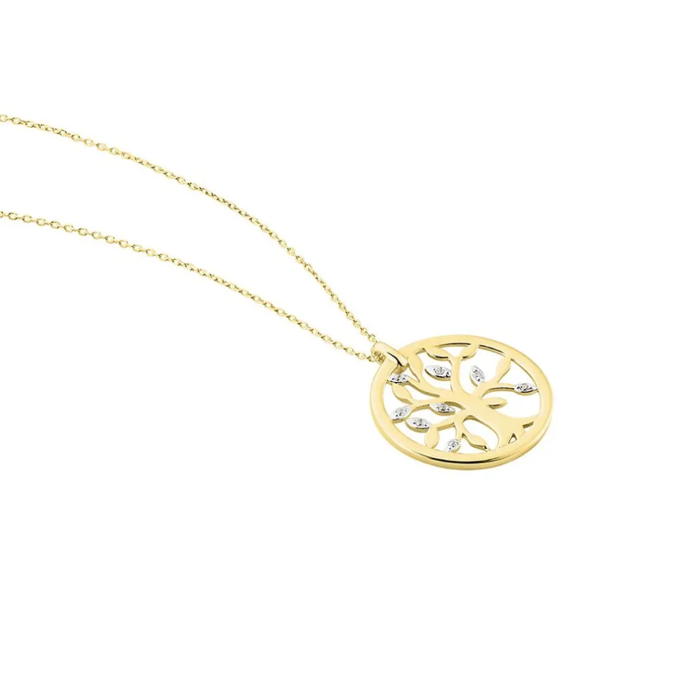 Collier Or Jaune Argius Diamants
