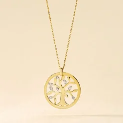 Collier Or Jaune Argius Diamants