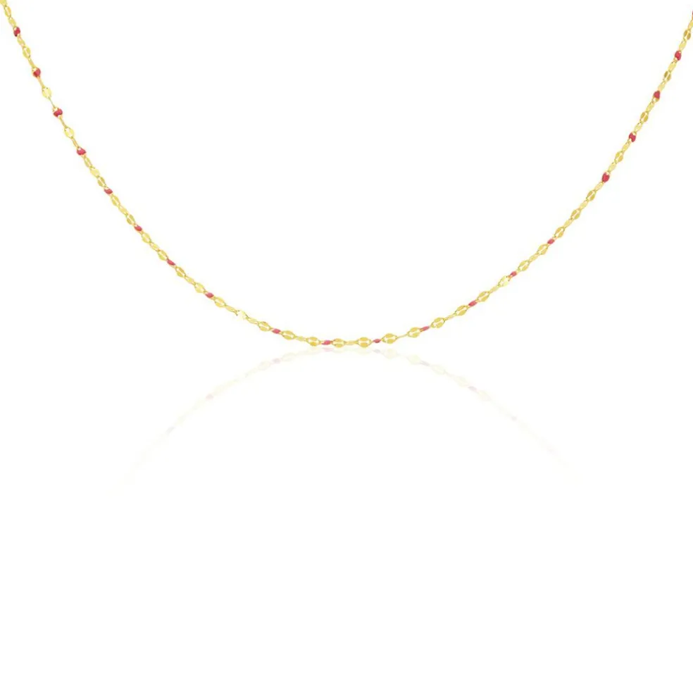 Collier Or Jaune Asteria