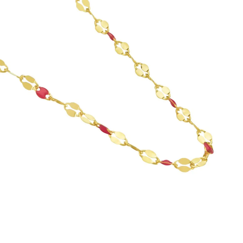 Collier Or Jaune Asteria