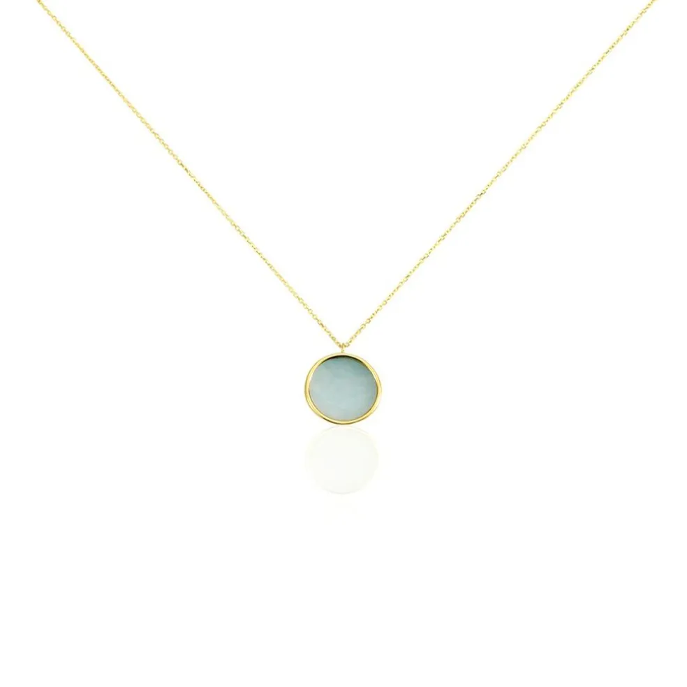 Collier Or Jaune Florica Amazonite