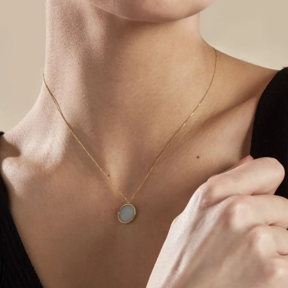 Collier Or Jaune Florica Amazonite