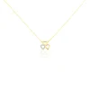 Collier Or Jaune Helisende Diamants