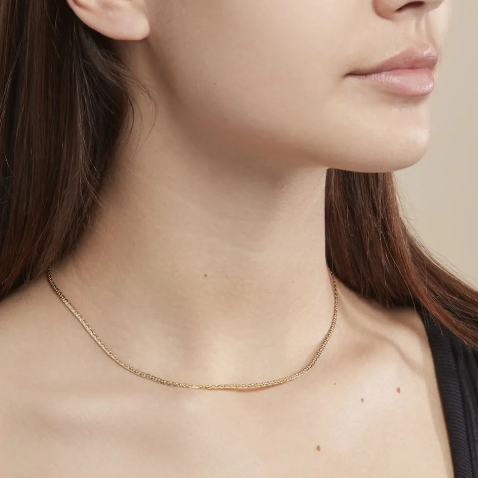 Collier Or Jaune Ivy