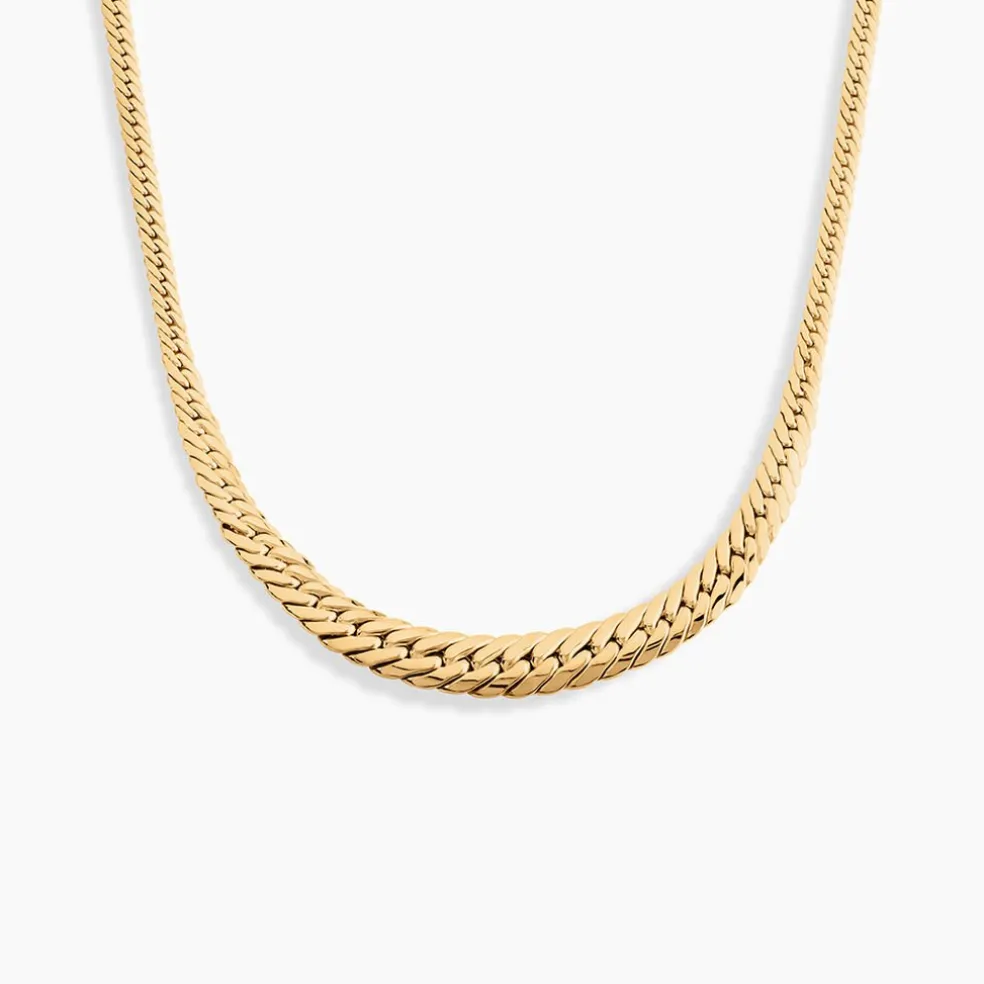 Collier Or Jaune Izel Maille Anglaise