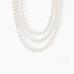 Collier Or Jaune Lauridas Perle De Culture