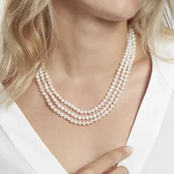 Collier Or Jaune Lauridas Perle De Culture