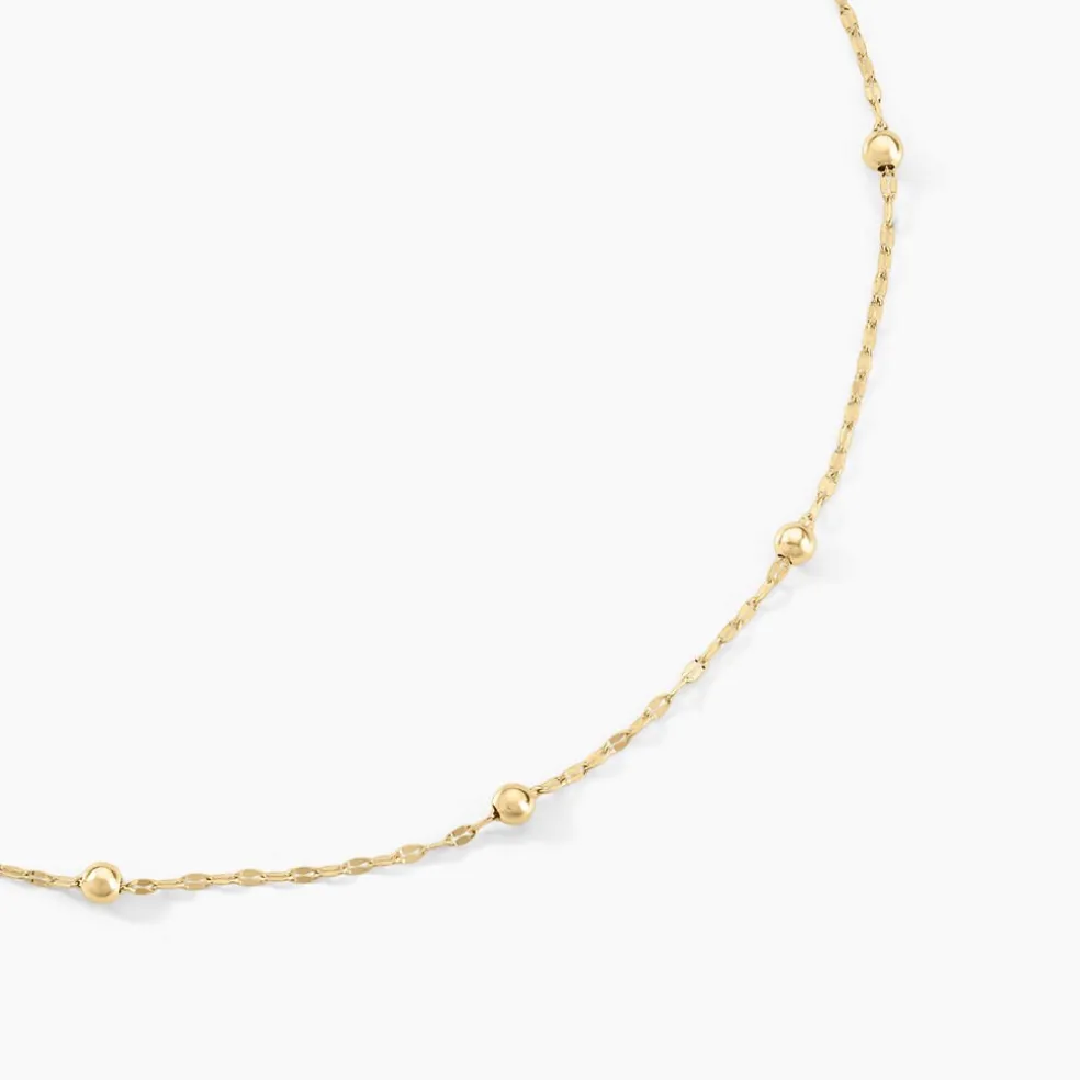 Collier Or Jaune Mettelde