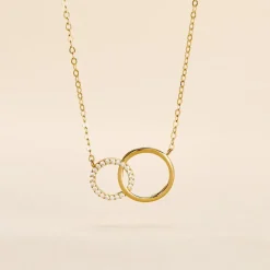 Collier Or Jaune Nesrine Oxydes