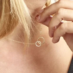 Collier Or Jaune Nesrine Oxydes