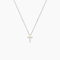 Collier Or Jaune Oxyde De Zirconium