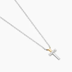 Collier Or Jaune Oxyde De Zirconium