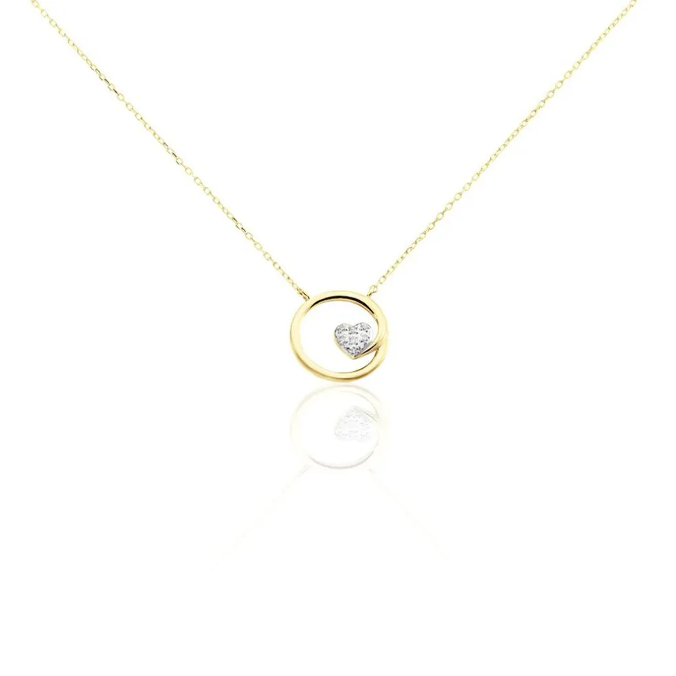 Collier Or Jaune Theda Diamants